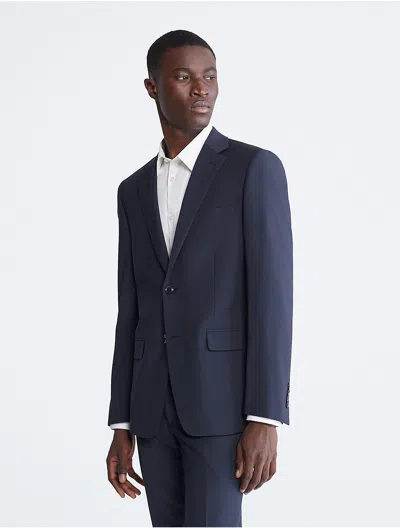 Calvin Klein Men's Skinny Fit Navy Suit Jacket