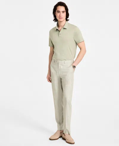Calvin Klein Men's Slim-fit Dress Pants In Taupe
