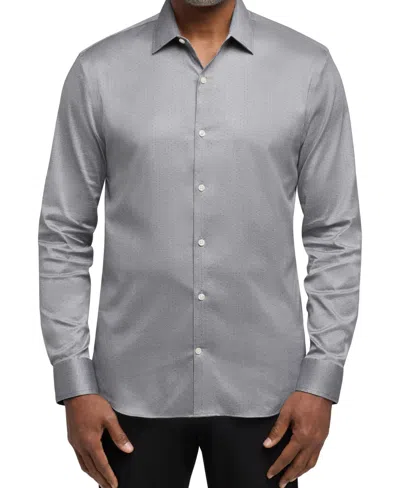 Calvin Klein Men's Slim Fit Dress Shirt In Black Multi