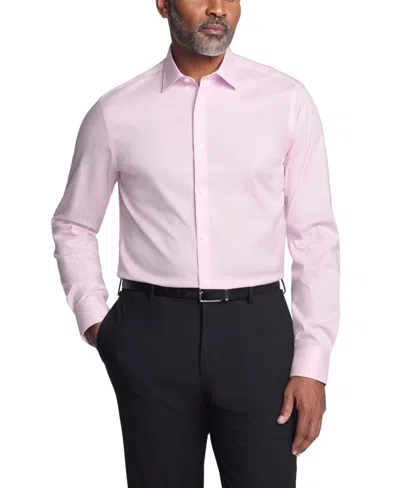Calvin Klein Men's Slim Fit Dress Shirt In Pink