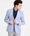 Calvin Klein Men's Slim-fit Sport Coat In Light Blue