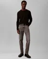 Calvin Klein Men's Slim Fit Stretch Jeans In Black