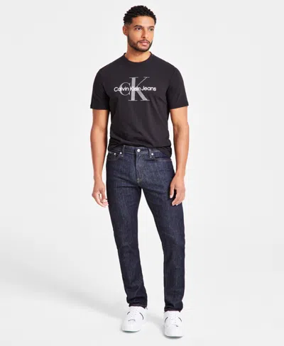 Calvin Klein Men's Slim Fit Stretch Jeans In Blue