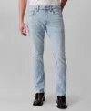 Calvin Klein Sleek Slim Taper Light Blue Jeans In Blue
