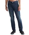 Calvin Klein Mens Stretch Denim Slim Jeans In Blue