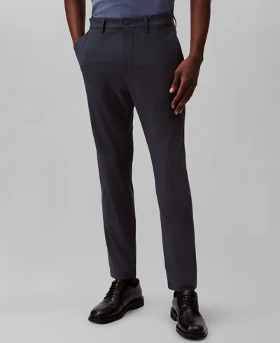 Calvin Klein Men's Slim-fit Stretch Wrinkle-resistant Tech Pants