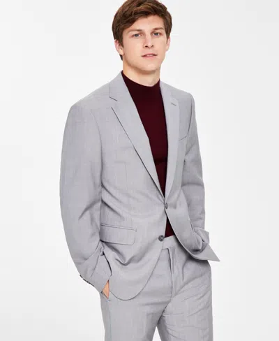 CALVIN KLEIN MEN'S SLIM-FIT WOOL-BLEND STRETCH SUIT JACKETS