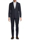 Calvin Klein Men's Slim Fit Wool Blend Suit In Navy