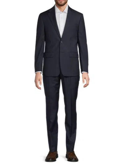 Calvin Klein Men's Slim Fit Wool Blend Suit In Navy