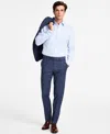 Calvin Klein Men's Slim-fit Wool Blend Suit Pants In Blue