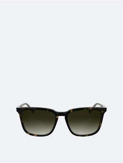 CALVIN KLEIN MEN'S SLIM MODIFIED RECTANGLE SUNGLASSES