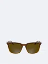 Calvin Klein Men's Slim Modified Rectangle Sunglasses