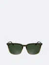 Calvin Klein Men's Slim Modified Rectangle Sunglasses