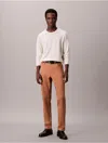 Calvin Klein Men's Slim Move 5-pocket Pant In Brown