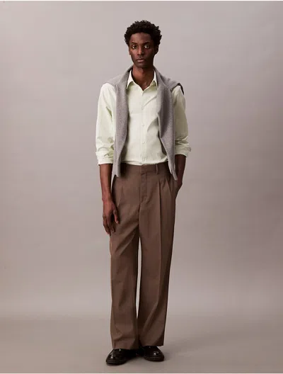 Calvin Klein Men's Slim Stretch Button-down Shirt