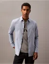 Calvin Klein Men's Slim Stretch Button-down Shirt In Morn