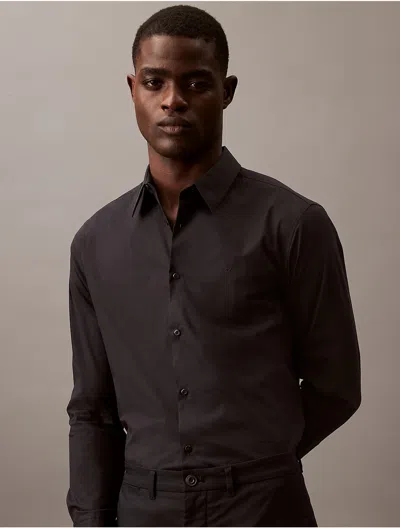 CALVIN KLEIN MEN'S SLIM STRETCH SHIRT