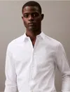 Calvin Klein Men's Slim Stretch Shirt In Brilliant White