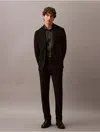 Calvin Klein Men's Slim Wool Gabardine Trouser