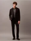 Calvin Klein Men's Slim Wool Gabardine Trouser