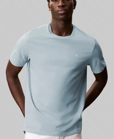 Calvin Klein Men's Smooth Cotton Solid Crewneck T-shirt