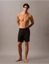 Calvin Klein Men's Solid 7" Board Shorts In Black