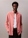 Calvin Klein Men's Solid Oxford Classic Button-down Shirt In Pink