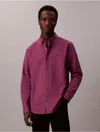 Calvin Klein Men's Solid Oxford Classic Button-down Shirt