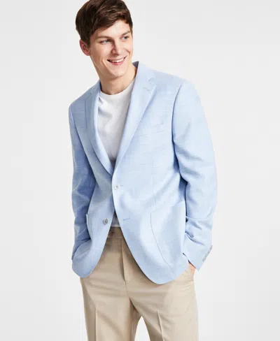 Calvin Klein Men's Solid Slim-fit Soft Sport Coat In Forest Green