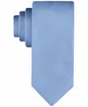 Calvin Klein Men's Solid Tie In Blue
