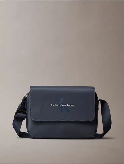 Calvin Klein Men's Sport Essentials Flap Crossbody Bag In Ombre Blue
