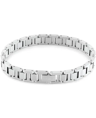 Calvin Klein Men's Stainless Steel Link Bracelet In Silver
