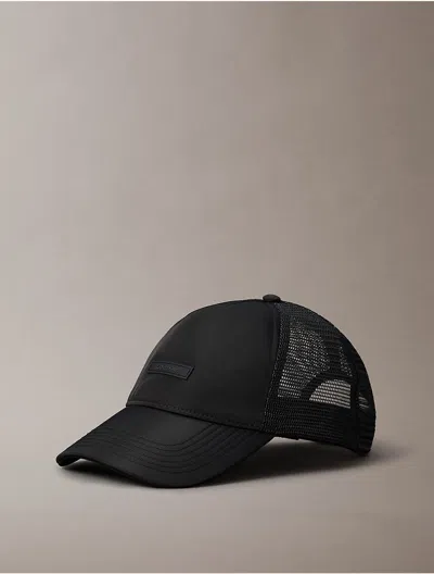 Calvin Klein Men's Standard Logo Baseball Cap In Black