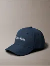 Calvin Klein Men's Standard Logo Embroidery Baseball Cap In Ink