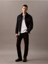 Calvin Klein Men's Standard Straight Fit Jeans In Forever Black