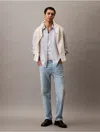 Calvin Klein Men's Standard Straight Fit Jeans In Sand Dollar