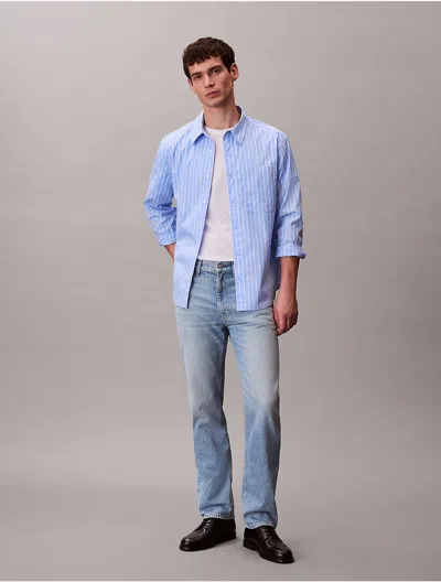 Calvin Klein Men's Standard Straight Jeans In Blue