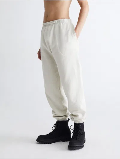Calvin Klein Men's Standards Fleece Joggers In Bone White