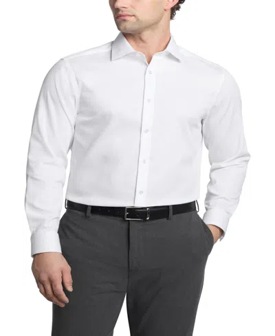 Calvin Klein Men's Steel Stretch Slim Fit Dress Shirt In White