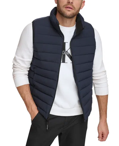 CALVIN KLEIN MEN'S STRETCH PUFFER VEST