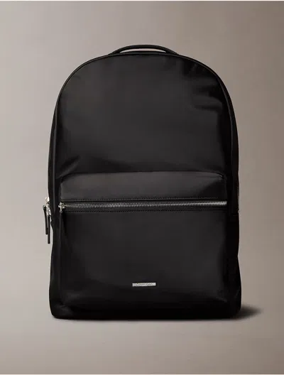 Calvin Klein Men's Structured Round Backpack In Black