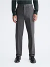 CALVIN KLEIN MEN'S STRUCTURED STRAIGHT LEG PANTS
