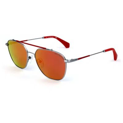 Calvin Klein Men's Sunglasses In Red