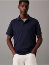 Calvin Klein Men's Supima Cotton Classic Polo Shirt In Blue