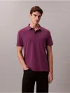 Calvin Klein Men's Supima Cotton Classic Polo Shirt In Purple