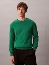 Calvin Klein Men's Supima Cotton Classic Sweater In Green