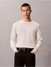 Calvin Klein Men's Supima Cotton Classic Sweater In Neutral