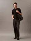 Calvin Klein Men's Supima Cotton Crewneck T-shirt In Black