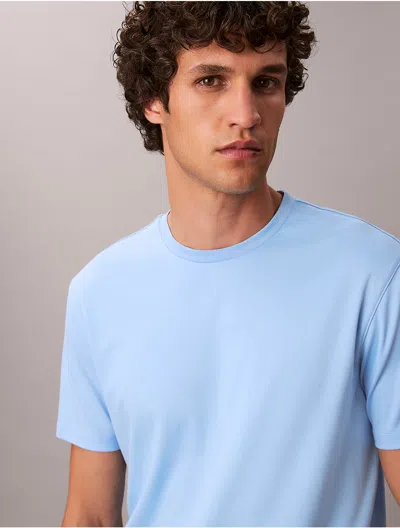 Calvin Klein Men's Supima Cotton Crewneck T-shirt In Blue