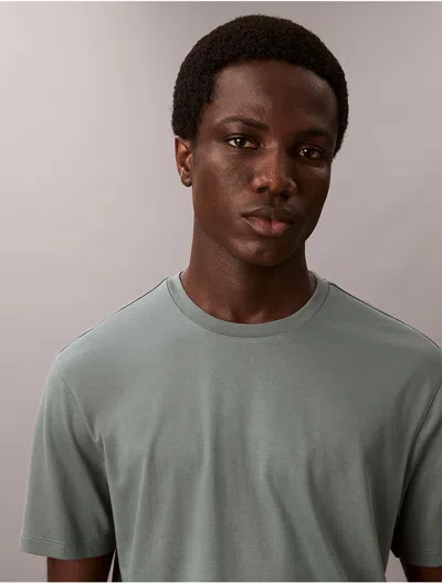 Calvin Klein Men's Supima Cotton Crewneck T-shirt In Green